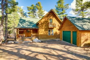 Rustic Pagosa Springs Cabin with Hot Tub and Game Room